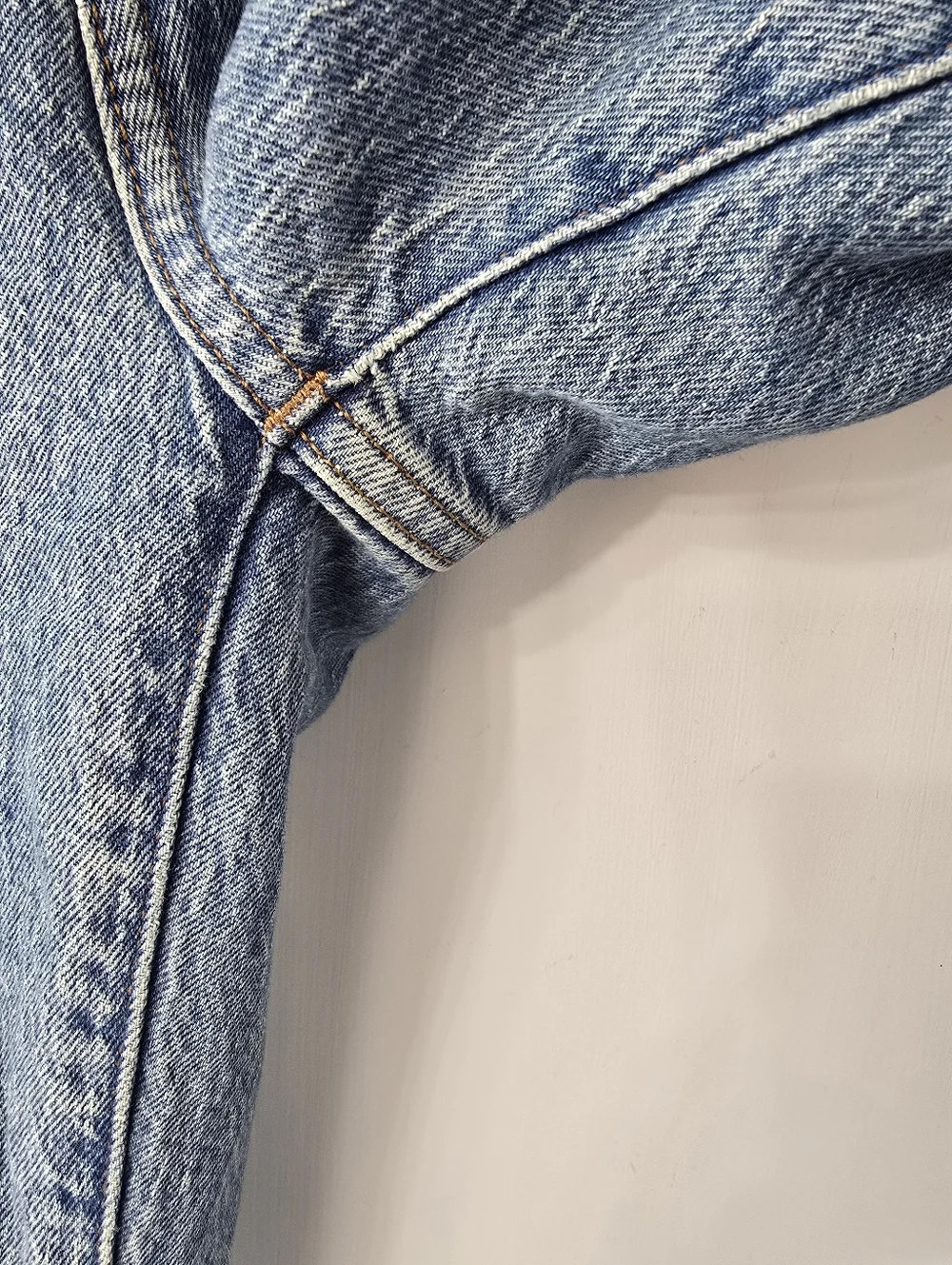 Madewell The Perfect Vintage Wide-Leg Jean Blue Denim Jeans Enmore Wash Size 28 - Picture 7 of 14